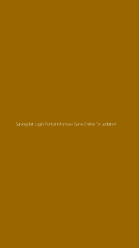 Tampilan Antarmuka Aplikasi Sarangslot Login Portal Informasi Game Online Terupdate - 4
