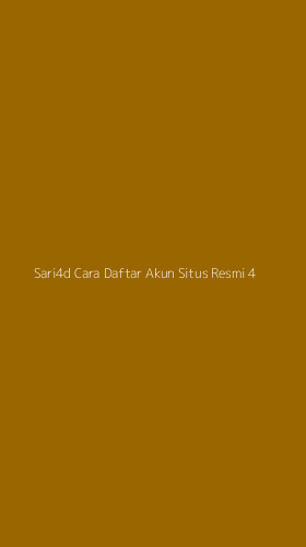 Tampilan Antarmuka Aplikasi Sari4d Cara Daftar Akun Situs Resmi - 4