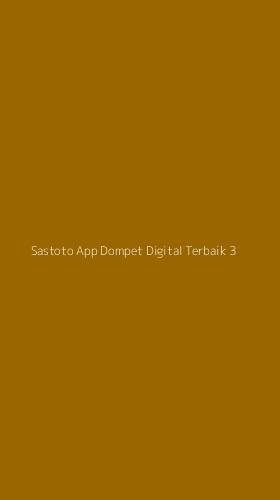 Tampilan Antarmuka Aplikasi Sastoto App Dompet Digital Terbaik - 3