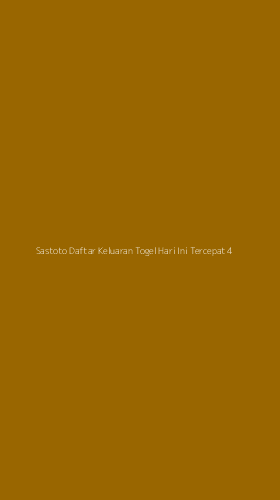 Tampilan Antarmuka Aplikasi Sastoto Daftar Keluaran Togel Hari Ini Tercepat - 4