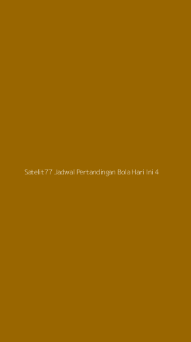 Tampilan Antarmuka Aplikasi Satelit77 Jadwal Pertandingan Bola Hari Ini - 4