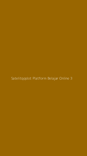 Tampilan Antarmuka Aplikasi Satelitqqslot Platform Belajar Online - 3