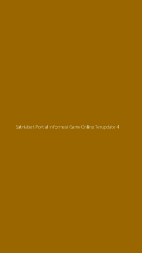 Tampilan Antarmuka Aplikasi Satriabet Portal Informasi Game Online Terupdate - 4