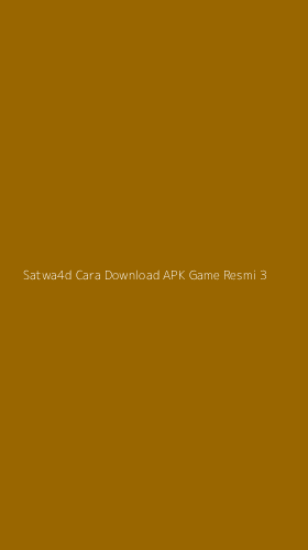 Tampilan Antarmuka Aplikasi Satwa4d Cara Download Apk Game Resmi - 3