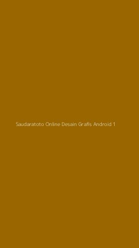 Tampilan Antarmuka Aplikasi Saudaratoto Online Desain Grafis Android - 1