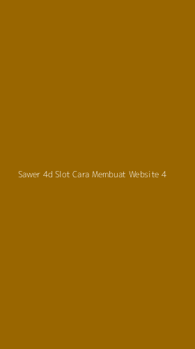 Tampilan Antarmuka Aplikasi Sawer 4d Slot Cara Membuat Website - 4