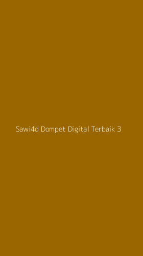 Tampilan Antarmuka Aplikasi Sawi4d Dompet Digital Terbaik - 3