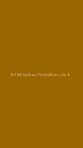 Tampilan Antarmuka Aplikasi Sb188 Aplikasi Pendidikan Lite - 4