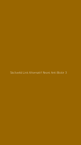 Tampilan Antarmuka Aplikasi Sbclive4d Link Alternatif Resmi Anti Blokir - 3