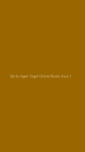 Tampilan Antarmuka Aplikasi Sbcto Agen Togel Online Resmi Asia - 1