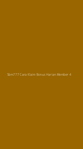 Tampilan Antarmuka Aplikasi Sbm777 Cara Klaim Bonus Harian Member - 4