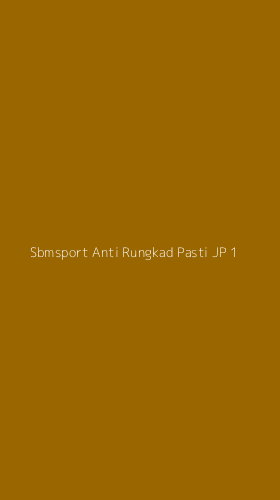 Tampilan Antarmuka Aplikasi Sbmsport Anti Rungkad Pasti Jp - 1