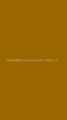 Tampilan Antarmuka Aplikasi Sbobet88com Desain Grafis Android - 4