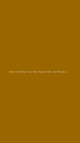 Tampilan Antarmuka Aplikasi Sbototo Daftar Cara Main Togel Colok Jitu Pemula - 3