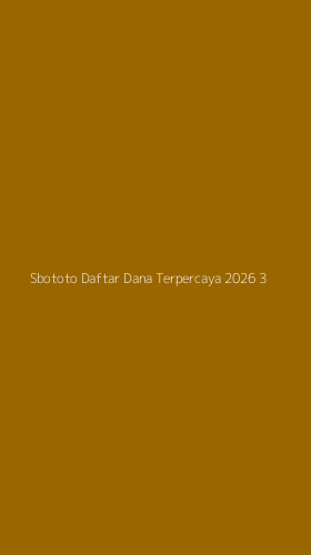 Tampilan Antarmuka Aplikasi Sbototo Daftar Dana Terpercaya 2026 - 3
