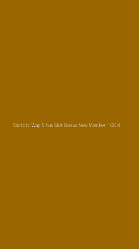 Tampilan Antarmuka Aplikasi Sbototo Wap Situs Slot Bonus New Member 100 - 4