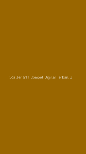 Tampilan Antarmuka Aplikasi Scatter 911 Dompet Digital Terbaik - 3