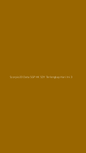 Tampilan Antarmuka Aplikasi Scorpio33 Data Sgp Hk Sdy Terlengkap Hari Ini - 3