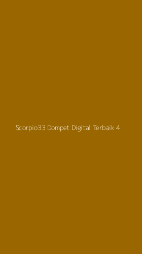 Tampilan Antarmuka Aplikasi Scorpio33 Dompet Digital Terbaik - 4