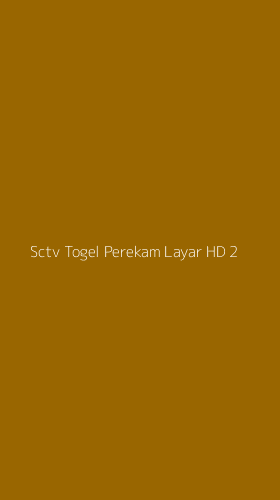 Tampilan Antarmuka Aplikasi Sctv Togel Perekam Layar Hd - 2