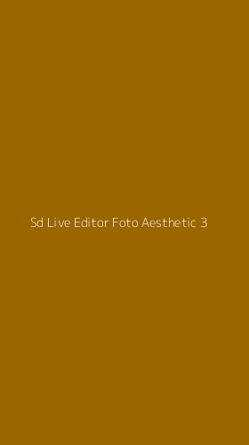 Tampilan Antarmuka Aplikasi Sd Live Editor Foto Aesthetic - 3