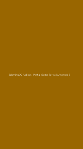 Tampilan Antarmuka Aplikasi Sdomino99 Aplikasi Portal Game Terbaik Android - 3