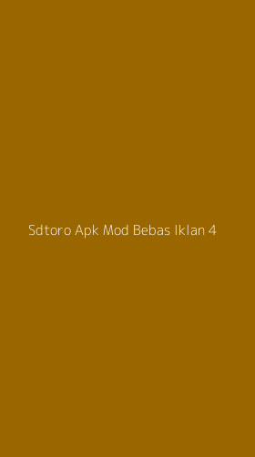 Tampilan Antarmuka Aplikasi Sdtoro Apk Mod Bebas Iklan - 4