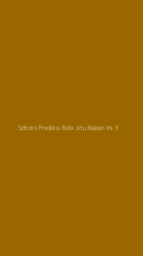 Tampilan Antarmuka Aplikasi Sdtoto Prediksi Bola Jitu Malam Ini - 3