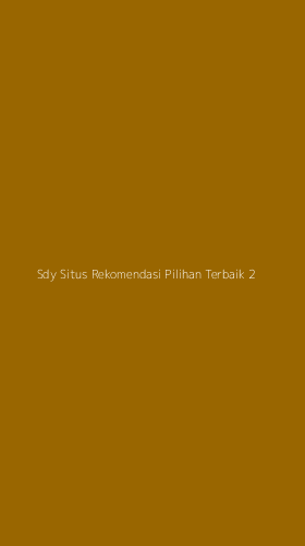 Tampilan Antarmuka Aplikasi Sdy Situs Rekomendasi Pilihan Terbaik - 2