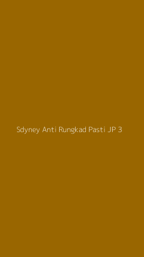 Tampilan Antarmuka Aplikasi Sdyney Anti Rungkad Pasti Jp - 3