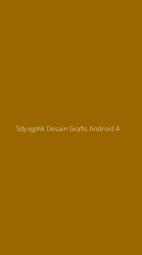 Tampilan Antarmuka Aplikasi Sdysgphk Desain Grafis Android - 4
