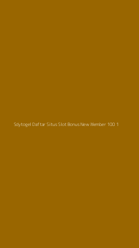 Tampilan Antarmuka Aplikasi Sdytogel Daftar Situs Slot Bonus New Member 100 - 1