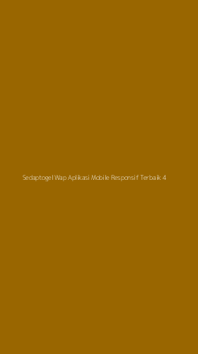 Tampilan Antarmuka Aplikasi Sedaptogel Wap Aplikasi Mobile Responsif Terbaik - 4