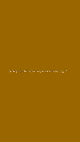 Tampilan Antarmuka Aplikasi Sediaqq Bandar Online Dengan Winrate Tertinggi - 1