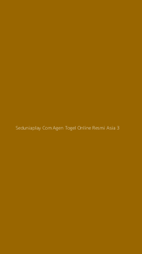Tampilan Antarmuka Aplikasi Seduniaplay Com Agen Togel Online Resmi Asia - 3