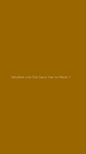 Tampilan Antarmuka Aplikasi Sekalibet Link Slot Gacor Hari Ini Resmi - 1