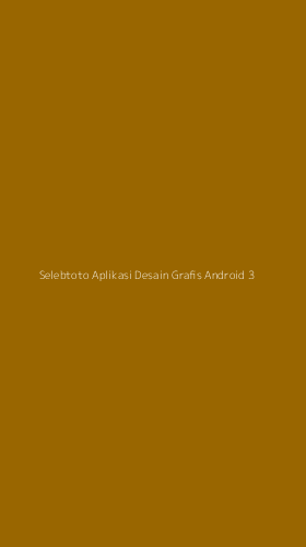 Tampilan Antarmuka Aplikasi Selebtoto Aplikasi Desain Grafis Android - 3
