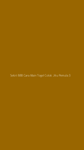 Tampilan Antarmuka Aplikasi Selot 888 Cara Main Togel Colok Jitu Pemula - 3