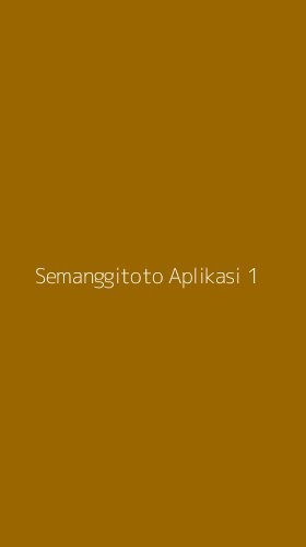 Tampilan Antarmuka Aplikasi Semanggitoto Aplikasi - 1