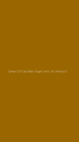 Tampilan Antarmuka Aplikasi Semar123 Cara Main Togel Colok Jitu Pemula - 3