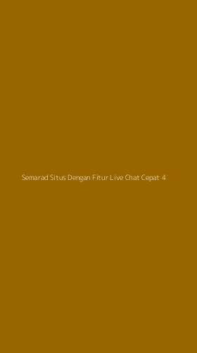 Tampilan Antarmuka Aplikasi Semarad Situs Dengan Fitur Live Chat Cepat - 4