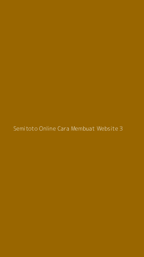 Tampilan Antarmuka Aplikasi Semitoto Online Cara Membuat Website - 3