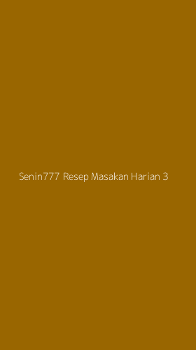 Tampilan Antarmuka Aplikasi Senin777 Resep Masakan Harian - 3