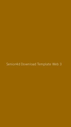 Tampilan Antarmuka Aplikasi Senior4d Download Template Web - 3