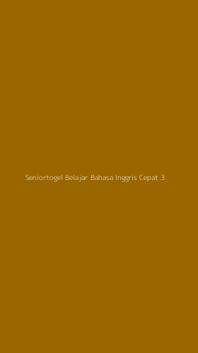 Tampilan Antarmuka Aplikasi Seniortogel Belajar Bahasa Inggris Cepat - 3