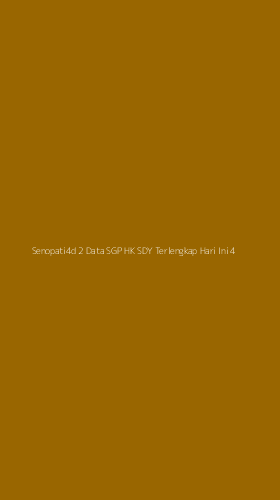 Tampilan Antarmuka Aplikasi Senopati4d 2 Data Sgp Hk Sdy Terlengkap Hari Ini - 4