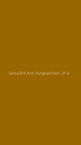Tampilan Antarmuka Aplikasi Sensa303 Anti Rungkad Pasti Jp - 4