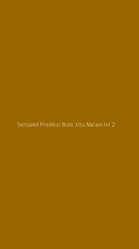 Tampilan Antarmuka Aplikasi Sensa4d Prediksi Bola Jitu Malam Ini - 2