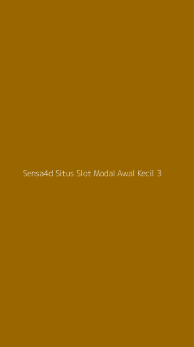 Tampilan Antarmuka Aplikasi Sensa4d Situs Slot Modal Awal Kecil - 3