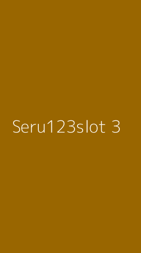 Tampilan Antarmuka Aplikasi Seru123slot - 3